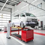 خدمات تعمیر تویوتا هایس در غرب تهران باغ فیض